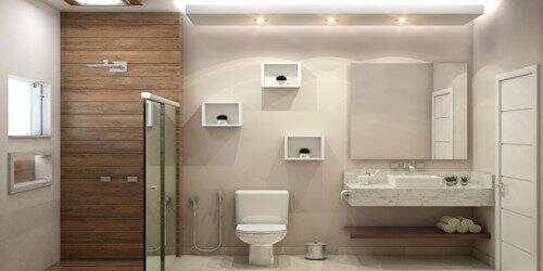 7 truques de decoração para que a sua casa de banho pequena pareça de luxo
