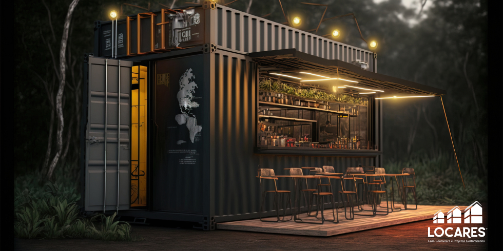 Bar em Container: Inovação, Estilo e Praticidade para o seu Negócio!